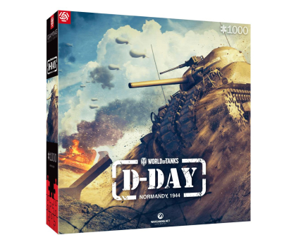 Puzzle Merch World of Tanks D-Day Puzzles 1000